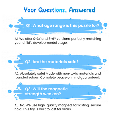 Children's Magnetic Building Book