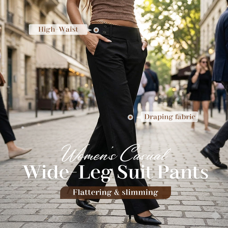 🌺💐Women's Elegant Flared Suit Pants