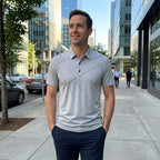 Men's Ice Silk Stretch Shirt – Waterproof, Quick-Dry & Eco-Friendly – Cool Breathable Tech Fabric Shirt 🌿