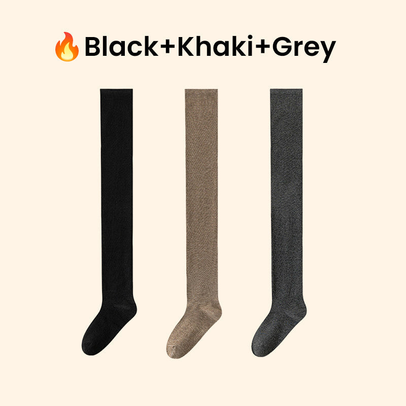 🔥🥳2026 HOT SALE🥳💞50K+ SOLD!🧦🤝✨ Classic Elegance, Effortless Wear | Soft & Stretchy Thigh High Socks❤️🔥🧦