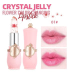 💋Crystal Jelly Flower Color Changing  Lipstick💄