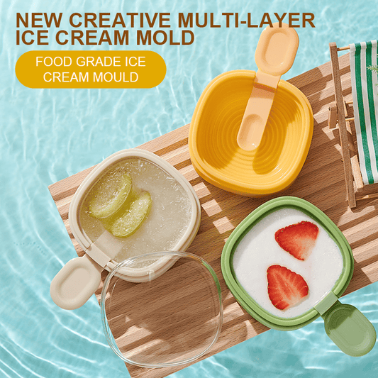 🍦New Creative Multi-Layer Ice Cream Mold✨