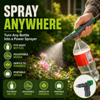 🌿Manual Drink Bottle Sprayer with Adjustable Nozzle‑Portable DIY Garden Spray Tool, Fits Standard Plastic Bottles for Plant Watering, Fertilizing & Pest Control
