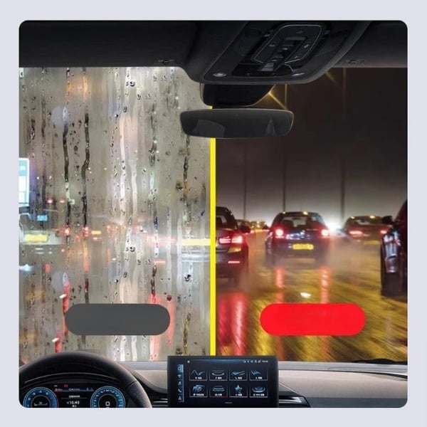 🔥Car Glass Oil Film Cleaner Brush
