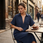 Women’s Minimalist Solid Color Maxi Dress