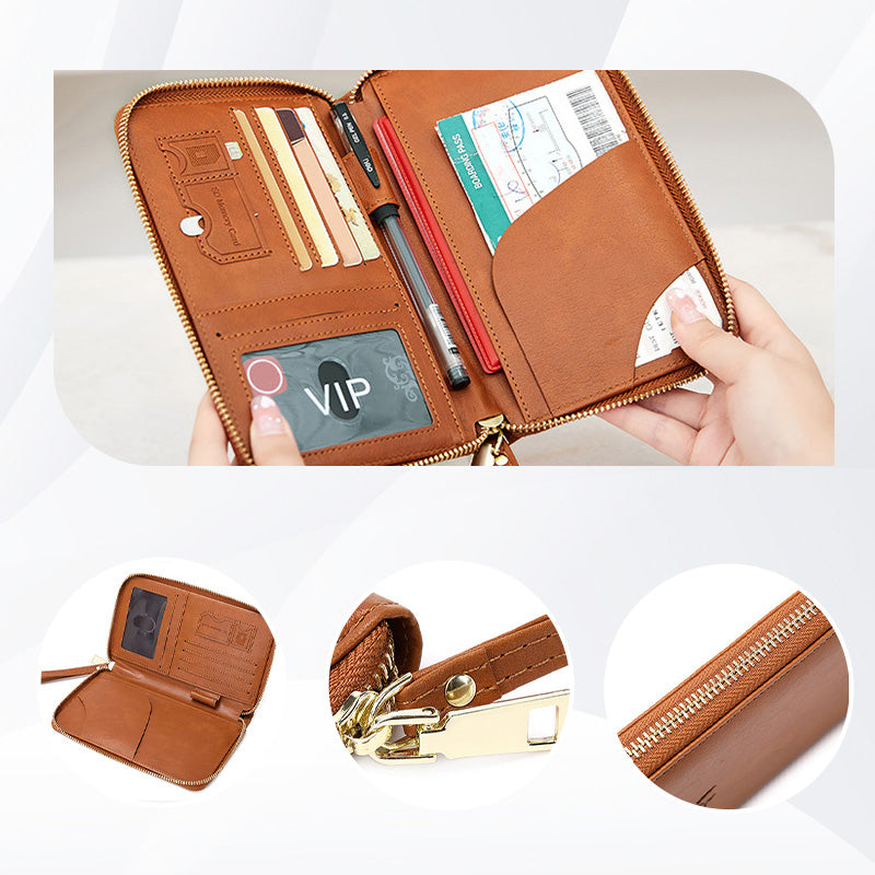 Multifunctional RFID Passport Wallet