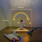 💞 Kids Luminous LED Acrylic Drawing Board