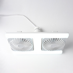 💡 2-in-1 LED Ceiling Fan Light – Dual Cooling, Ultra Bright, Tool-Free Install 🌀