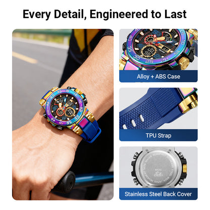 Multifunctional LED Waterproof Digital Watch