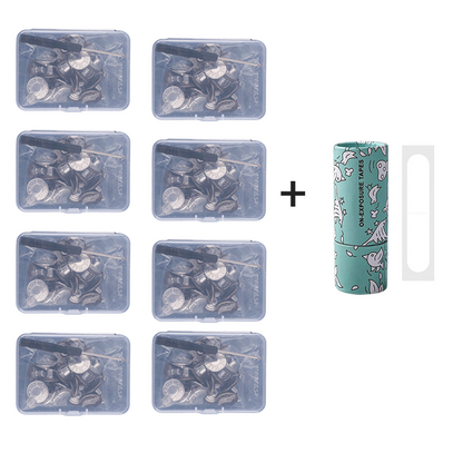 Removable No-Sew Jeans Buttons Set