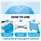 🎁 Buy One, Get One Free🔥🔥 Absorbent Cooling Towel, Can Be Used Anytime, Anywhere!