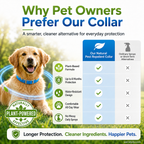 🌿🛡️ Natural Essential Oil Pet Collar – 8‑month flea & tick protection. Plant‑based, no harsh chemicals. Safe for dogs & cats! 🐾✨