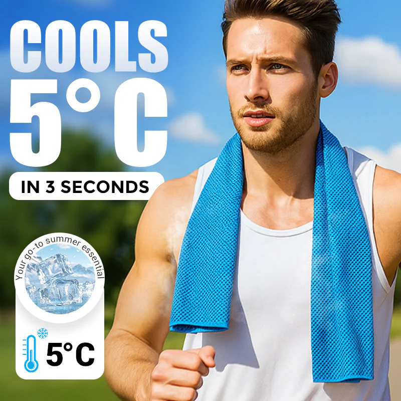 🎁 Buy One, Get One Free🔥🔥 Absorbent Cooling Towel, Can Be Used Anytime, Anywhere!