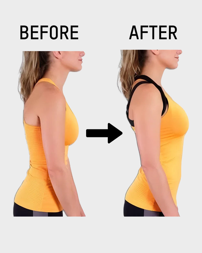 ⚡Front Closure Cross-Back Wireless Posture Bra
