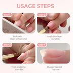 3-in-1 Self-Leveling Nail Builder Gel