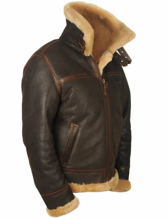 Men's Sheepsink bomber Jacket(CLEARANCE)