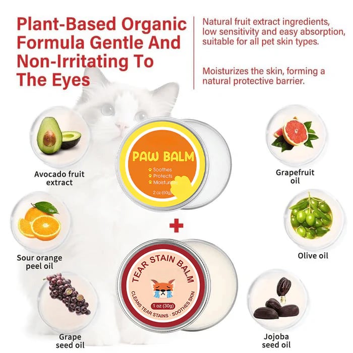 ❤️Pet Tear Stain Protection Cream & Brush Set