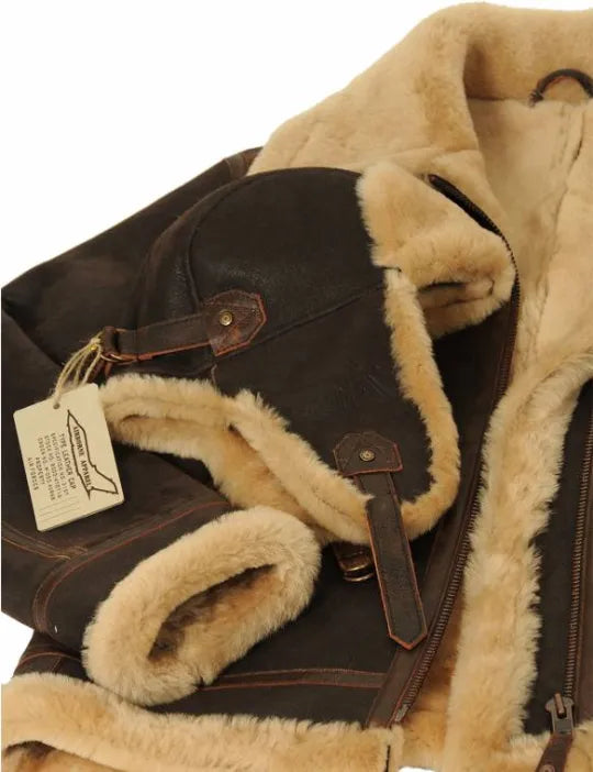 Men's Sheepsink bomber Jacket(CLEARANCE)