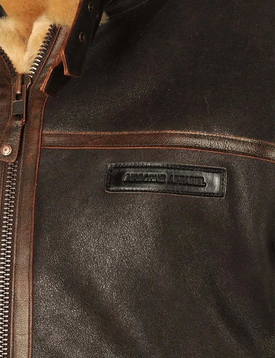 Men's Sheepsink bomber Jacket(CLEARANCE)