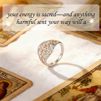 ✨💍Handmade Witch's Return-Knot Protection Ring💞Protect Your Loved Ones