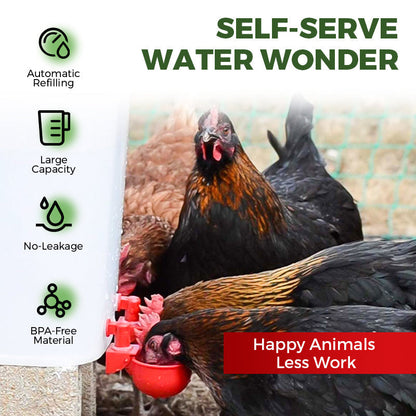 🔥5/16 Inch Thread Automatic Poultry Water Cups