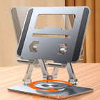 ✨ Limited Time Offer ✨ – Portable Laptop Stand in Aluminum Alloy with Rotating Bracket