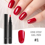 💅 Limited Time Buy 1 Get 1 Free ✨One Step Nail Gel Pen🎨Free handheld mini UV nail lamp💡