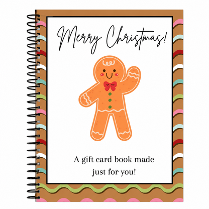 🎄🎁🎅DIY Spiral-Bound Christmas Gift Card Album with Surprise Pages👍