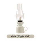 💥LED Vintage Kerosene Lamp Electronic Swing Candle