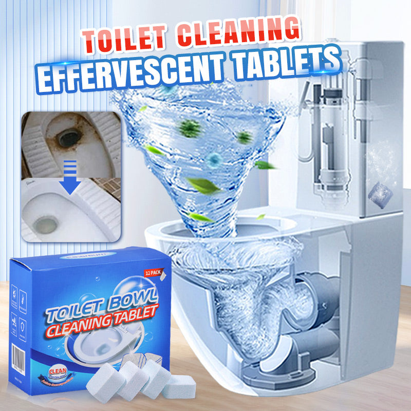 🍋Lemon Scent Toilet Cleaning Effervescent Tablets