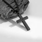 ✝️Lord's Prayer Scibble Cross Necklace🎁🕯️