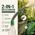 🌿Manual Drink Bottle Sprayer with Adjustable Nozzle‑Portable DIY Garden Spray Tool, Fits Standard Plastic Bottles for Plant Watering, Fertilizing & Pest Control