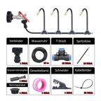 🌱💧 Automatic Garden Irrigation System – 360° Adjustable, Misting, Water-Saving, Complete Set ✨
