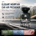 💞50K+ SOLD!🚗🌿110ml Long-Lasting Car Air Freshener – Natural plant extracts, eliminates smoke & pet odours. Weeks of freshness. Mountain design. Breath easy! 💨✨