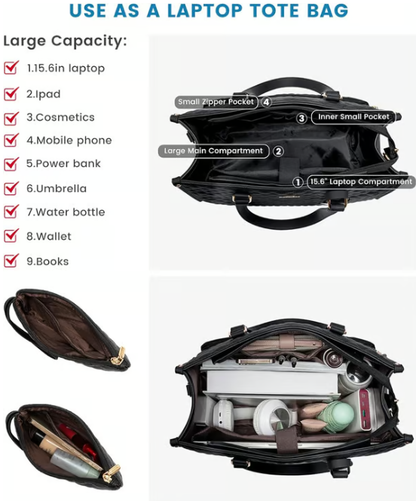 🔥3 in 1 Lunch Tote Bag for Women🎁Free Matching Wallet⏰