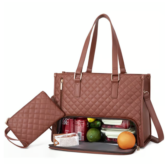 🔥3 in 1 Lunch Tote Bag for Women🎁Free Matching Wallet⏰