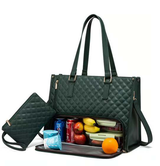 🔥3 in 1 Lunch Tote Bag for Women🎁Free Matching Wallet⏰