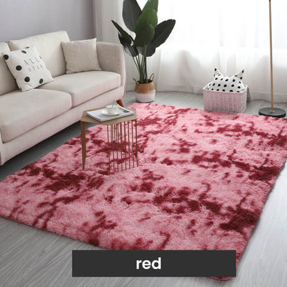 🔥 Gradient Color Plush Floor Mat
