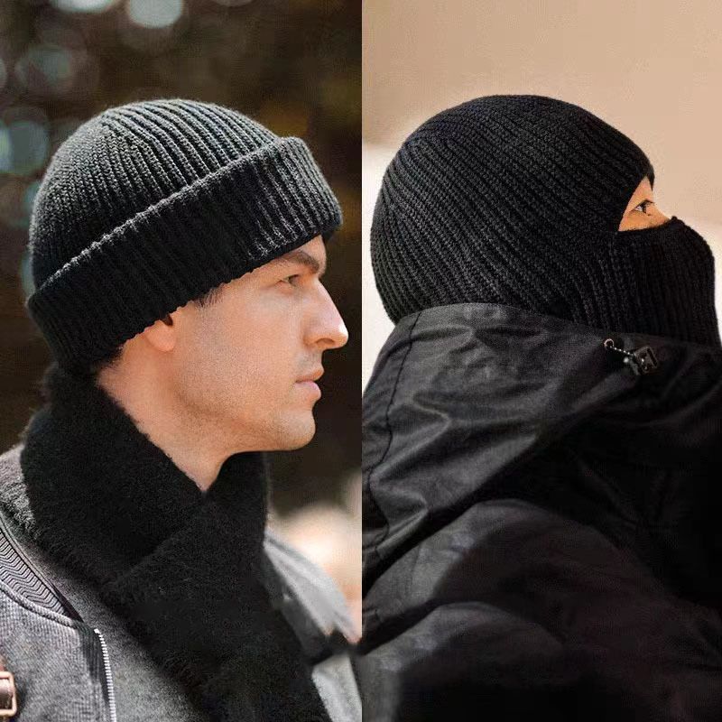 Dual-purpose Men's Balaklava Hat