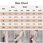 V-Neck Casual Slit Knitted Two-Piece Set