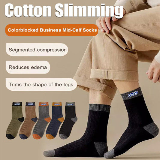 💥Big Sale 💥 Colorblock Thermal Mid-Calf Socks（Pro Paar nur $2.49）