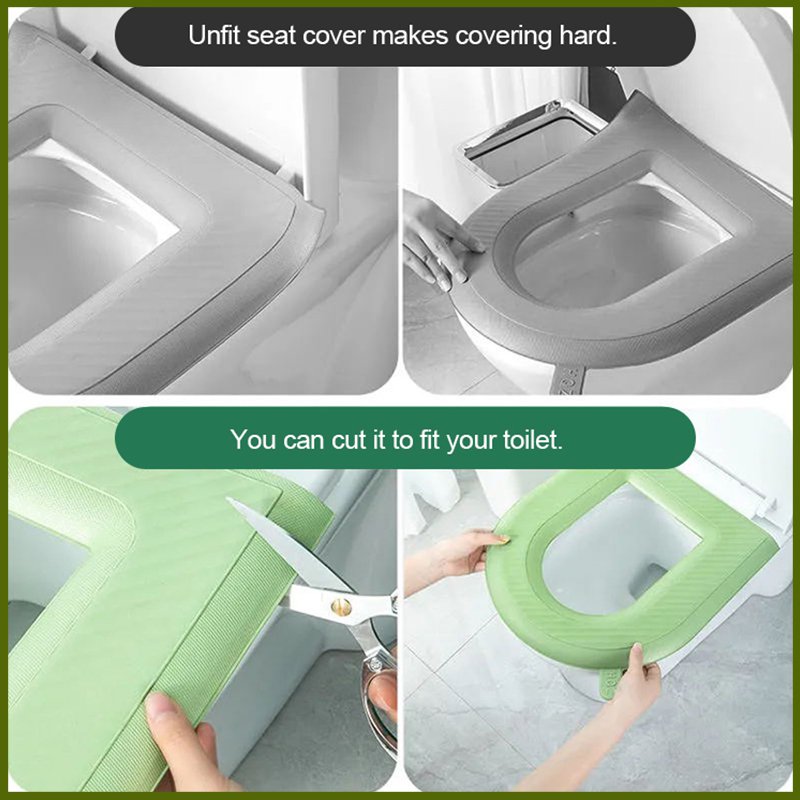 🎁Hot Sale Deals💦Waterproof Toilet Seat Cushion