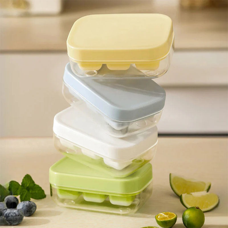 🧊Buy 1 Get 1 Free!🥃 Mini Ice Cube Tray – 6-Grid, Quick-Release & Food-Safe