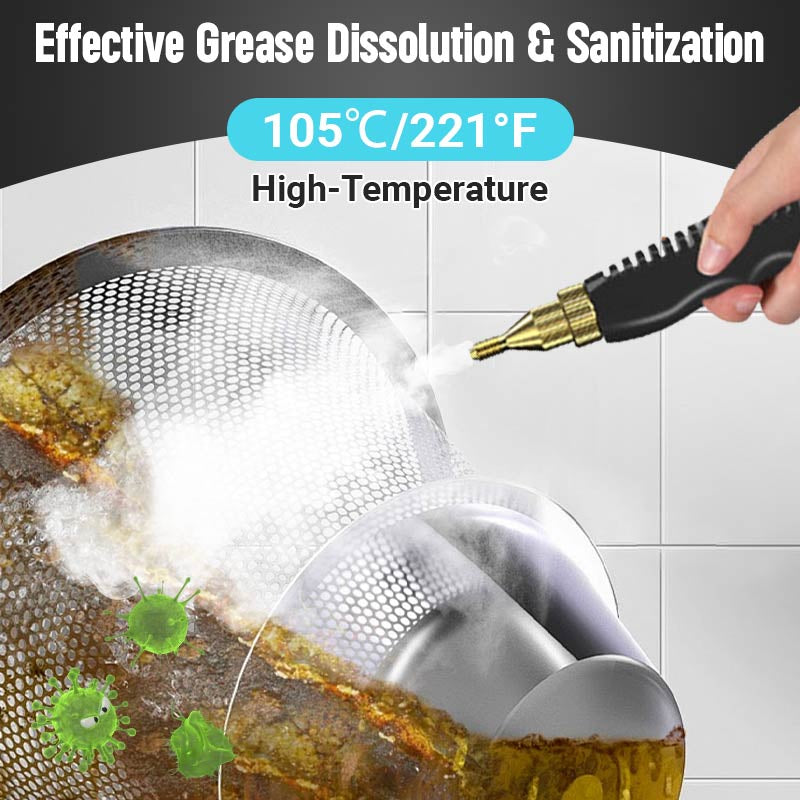 ✨2500W Handheld High-Temperature Pressurized Steam Cleaner