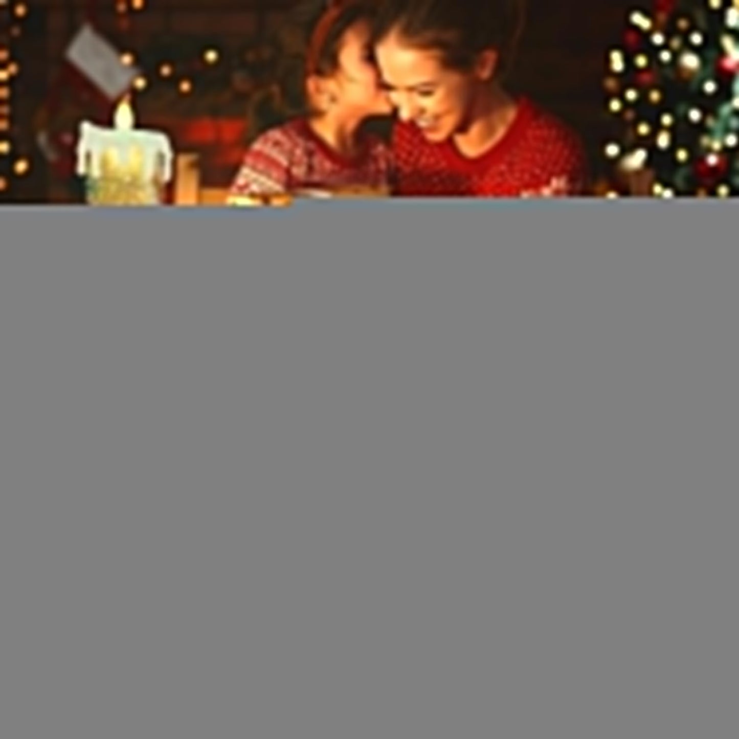 🎁Hot Promotion 49% Off🎅Christmas Candle Night Light🕯️
