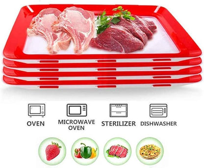 🎄Environmentally friendly design - Reusable Food Preserving Tray