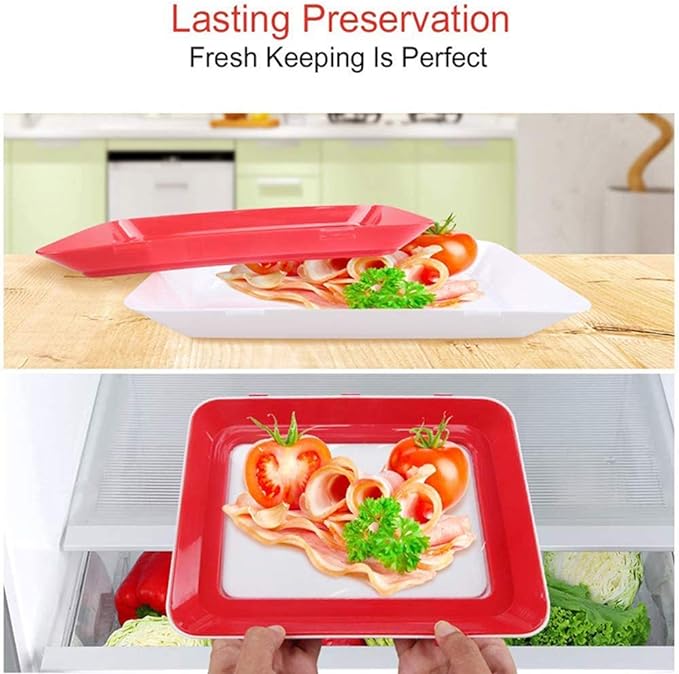 🎄Environmentally friendly design - Reusable Food Preserving Tray