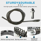 🚽 Electric Drain Dredging Spring – Powerful Unclogging, Flexible Cable & Easy to Operate 🛠️