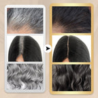 🔥✨ Portable Hair Color Stick with Built-In Comb - Quick and easy coverage!