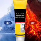 ✨Buy 2 Get 1 Free✨Multifunctional Waterproof White Caulk with Scraper🛠️🧱